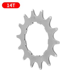 MUQZI Bike Cassette Cog Single Speed 12T 13T 14T 15T 16T 17T 18T Sprockets MTB Road Bicycle Flywheel Cog