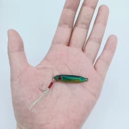 HOOFISH 1PCS Microjigging Fishing Lure 5.5g/32mm Mini Jig Bait Isca Artificial Jig with Single Hook Fishing Accessories