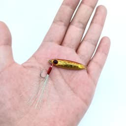 HOOFISH 1PCS Microjigging Fishing Lure 5.5g/32mm Mini Jig Bait Isca Artificial Jig with Single Hook Fishing Accessories