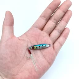 HOOFISH 1PCS Microjigging Fishing Lure 5.5g/32mm Mini Jig Bait Isca Artificial Jig with Single Hook Fishing Accessories