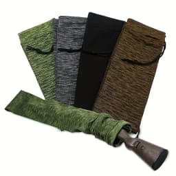 Silicone Treated Gun Sock Polyester Rifle Shooting Fishing Rod Protection Cover Bag Case Hunting Sleeve