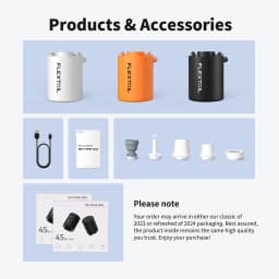 FLEXTAIL Portable Air Pump, Mini Camping Pump with Light, USB-C Charging, Ideal for Sleeping Pads, Air Bed Mattress, Vacuum Bags