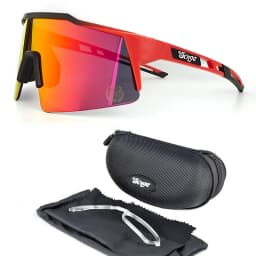 Cycling Sunglasses Bike Eyewear Sports Dark Glasses Cycling Glasses Black Polarized Lens Eyepieces Outdoor Bicycle Goggles