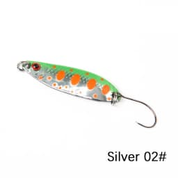 1/3/5PCS Spoon bait 2g 3.5g 5g Fishing Lures Pesca Hard Bait River Stream Freshwater Bass Pike Trout