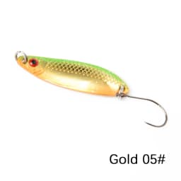 1/3/5PCS Spoon bait 2g 3.5g 5g Fishing Lures Pesca Hard Bait River Stream Freshwater Bass Pike Trout