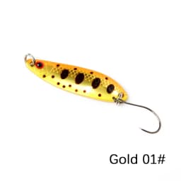1/3/5PCS Spoon bait 2g 3.5g 5g Fishing Lures Pesca Hard Bait River Stream Freshwater Bass Pike Trout