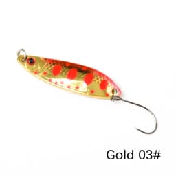 1/3/5PCS Spoon bait 2g 3.5g 5g Fishing Lures Pesca Hard Bait River Stream Freshwater Bass Pike Trout