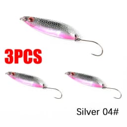 1/3/5PCS Spoon bait 2g 3.5g 5g Fishing Lures Pesca Hard Bait River Stream Freshwater Bass Pike Trout