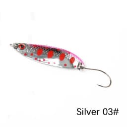 1/3/5PCS Spoon bait 2g 3.5g 5g Fishing Lures Pesca Hard Bait River Stream Freshwater Bass Pike Trout