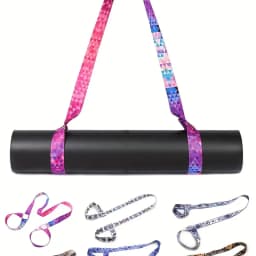 Adjustable Yoga Mat Strap Yoga Mat Bundle Strap Shoulder Straps Sports Stretch Strap Floor Mat Storage Strap Yoga Mat Bag