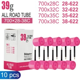 Ridenow TPU Tube Bicycle Lights All Road Tire Bikes Accessories 700*28 30 32 34 36 38c 622 Ride Now Inner Tube Camera 700c 39g