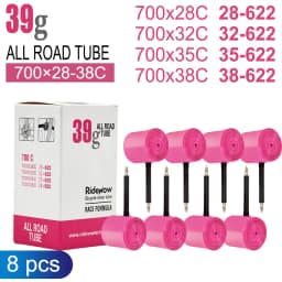 Ridenow TPU Tube Bicycle Lights All Road Tire Bikes Accessories 700*28 30 32 34 36 38c 622 Ride Now Inner Tube Camera 700c 39g
