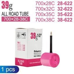 Ridenow TPU Tube Bicycle Lights All Road Tire Bikes Accessories 700*28 30 32 34 36 38c 622 Ride Now Inner Tube Camera 700c 39g