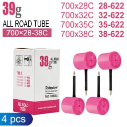 Ridenow TPU Tube Bicycle Lights All Road Tire Bikes Accessories 700*28 30 32 34 36 38c 622 Ride Now Inner Tube Camera 700c 39g