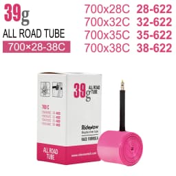Ridenow TPU Tube Bicycle Lights All Road Tire Bikes Accessories 700*28 30 32 34 36 38c 622 Ride Now Inner Tube Camera 700c 39g