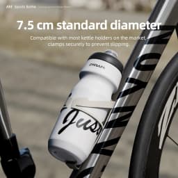 CYCLAMI Cycling Water Bottle 650ml Ultra Light Leak-proof Squeezable Taste-free Camping Hiking Sports Bicycle Kettle