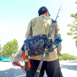 Fishing Tackle Bags Waist Fanny Pack Fishing Lures Line Box Utility Storage Accessories Outdoor Camping Shoulder Crossbody Bag