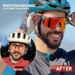 KAPVOE hot Bicycle Cycling Sunglasses Women Bike Cycling Photochromic Glasses UV400 Hiking Eyewear Man Outdoor Sports Glasses