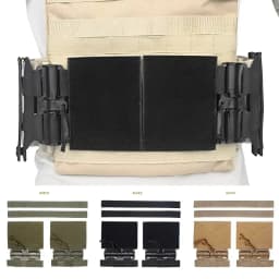 2PCS Tactical Vest Quick Release Buckle Molle Kit Universal Airsoft Vest Quick Removal Buckle Set Hunting Accessories