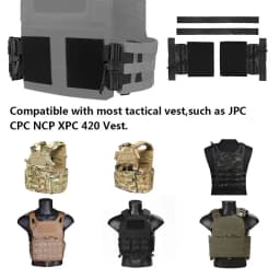 2PCS Tactical Vest Quick Release Buckle Molle Kit Universal Airsoft Vest Quick Removal Buckle Set Hunting Accessories