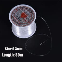 Strong Crystal Fishing Lines 0.2mm 0.25mm 0.3mm 0.35mm  0.4mm 0.45mm 0.5mm 0.6mm Nylon Fishing Lines Thread Monofilament Wire
