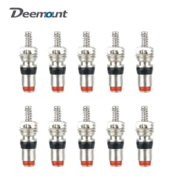 10/20pcs 5V1 Threaded Inserts AV Schrader Valve Copper Core Balance Bike Scooter Flat Nozzle Replacement Removal Tool Optional