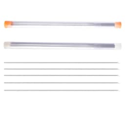 FTK Earthworm Hooking Needle Stainless Steel Earthworm Gas Needle Portable Hollow Fishing Worm Penetrating Driller Fish Tool