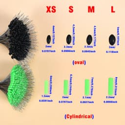 MNFT 300Pcs Silicone Fishing Floats Beans Anti-Strand Line Connectors Space Bean Professional Fishing Gear Stopper