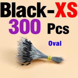 MNFT 300Pcs Silicone Fishing Floats Beans Anti-Strand Line Connectors Space Bean Professional Fishing Gear Stopper
