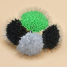 MNFT 300Pcs Silicone Fishing Floats Beans Anti-Strand Line Connectors Space Bean Professional Fishing Gear Stopper