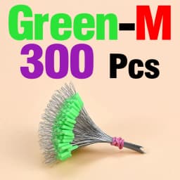 MNFT 300Pcs Silicone Fishing Floats Beans Anti-Strand Line Connectors Space Bean Professional Fishing Gear Stopper