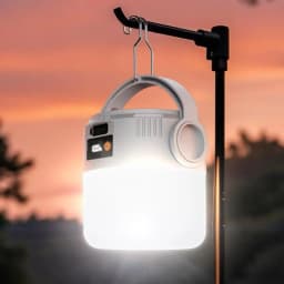 Outdoor Solar Camping Light Rechargeable LED Camping Light COB with Digital Display for Mountain Camping