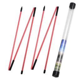 2 Sets Golf Alignment Sticks 48inch Alignment Practice Rods Collapsible 6 Colors Golf Alignment Sticks Golf Swing Training Tools