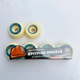 Genuine Skateboard Wheels 52 53 54 56 58mm 101D 99D Available SPITFIRE Good Quality Skate Wheels Skating Tool