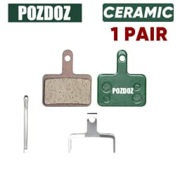 POZDOZ MTB Ceramic Road Brake Pads for SHIMANO B01S B05S Mountain Bicycle Hydraulic Disc Brake Pads Bike Cycling Parts