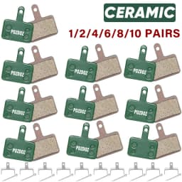POZDOZ MTB Ceramic Road Brake Pads for SHIMANO B01S B05S Mountain Bicycle Hydraulic Disc Brake Pads Bike Cycling Parts