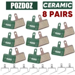 POZDOZ MTB Ceramic Road Brake Pads for SHIMANO B01S B05S Mountain Bicycle Hydraulic Disc Brake Pads Bike Cycling Parts