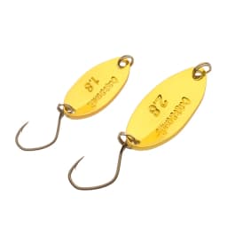 CAST&CATCH Golden Chafer/Golden Beetle Hard Baits-Metal Cast Jig Spoon: Durable Copper Water Drop Trout-Specific Fishing Lure