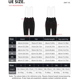 Cheji Men's Cycling Bib Shorts