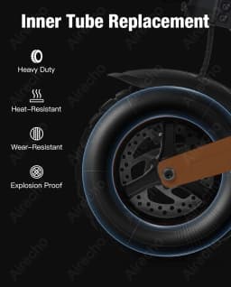 Original 255x80 Outer Tire For KuKirin G2 Max/G3 Pro/2024 Version G2 Master 80/65-6 10×2.5 Inner Tube Off Road Inflatable Tyre