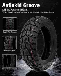 Original 255x80 Outer Tire For KuKirin G2 Max/G3 Pro/2024 Version G2 Master 80/65-6 10×2.5 Inner Tube Off Road Inflatable Tyre