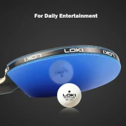 LOKI K5000 K3000 K1000 Table Tennis Racket Set 2pcs Home Entertainment PingPong Rackets with Blue Color Ping Pong Rubber