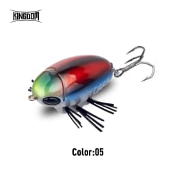 Kingdom Microbeetle Artificial Topwater Insect Fishing Lure 1.8g 3.3g Treble Hook 14# 12# Floating Wobblers Insect bait Notobug