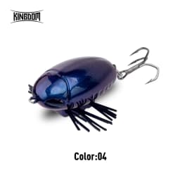 Kingdom Microbeetle Artificial Topwater Insect Fishing Lure 1.8g 3.3g Treble Hook 14# 12# Floating Wobblers Insect bait Notobug