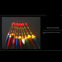 5Pcs/Lot Promotion Fishing Floats Set Buoy Bobber Fishing Light Stick Floats Fluctuate Float Buoy For Fishing Accessories