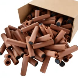 Silicone Grips for Bikes New Silicone Material for Mountain BikesNon-Slip Foam Shock Absorbing Bike Grips,Brown
