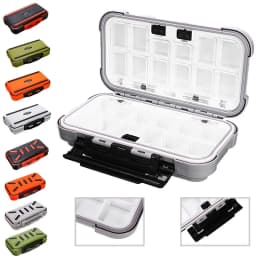 Waterproof Fishing Tackle Box Hooks Lures Accessories Box For Fishing Tool Storage Box Doublex Sided Carp Fishing Goods Boxes