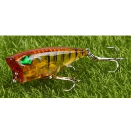 YUCONG 1PC Mini Popper Fishing Lure 4cm-3.5g Floating Poper Bait Top Water Bait Crankbait Wobbler Artificial Swimbait Minnow