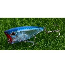 YUCONG 1PC Mini Popper Fishing Lure 4cm-3.5g Floating Poper Bait Top Water Bait Crankbait Wobbler Artificial Swimbait Minnow