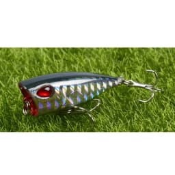 YUCONG 1PC Mini Popper Fishing Lure 4cm-3.5g Floating Poper Bait Top Water Bait Crankbait Wobbler Artificial Swimbait Minnow